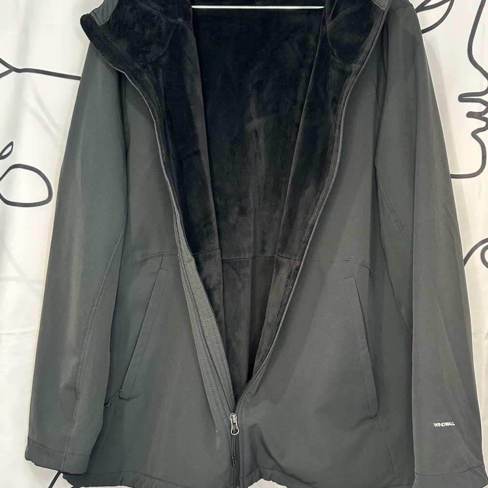 The North Face Women’s Black Shelbe Raschel Parka Jacket XXXL - Picture 2 of 7